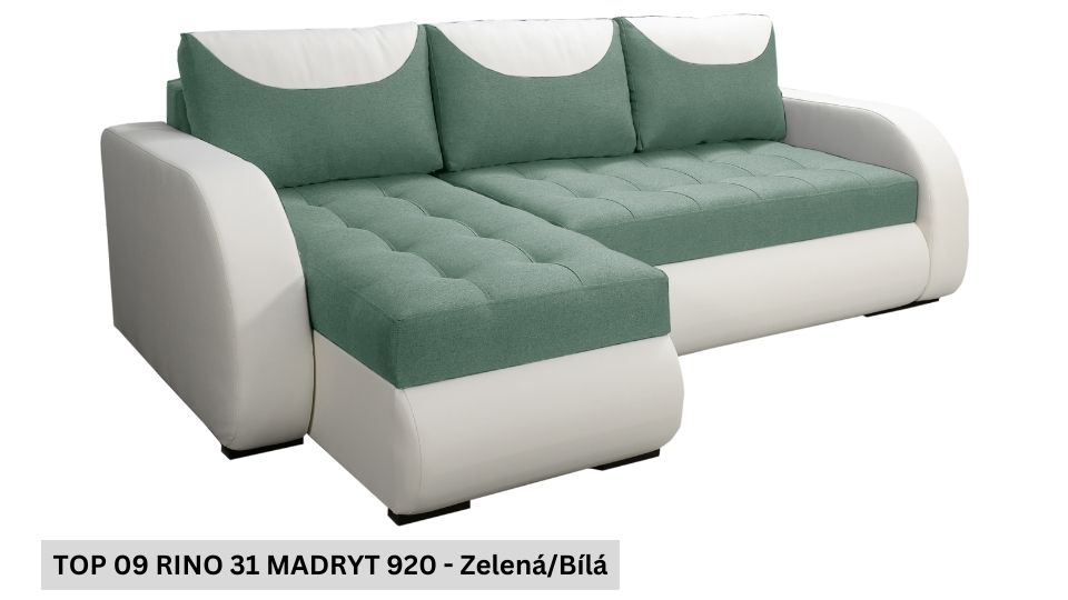 Produktové foto Rozkládací sedací souprava STRAKOŠ TOP 9 s úložným prostorem, rozkládací na spaní