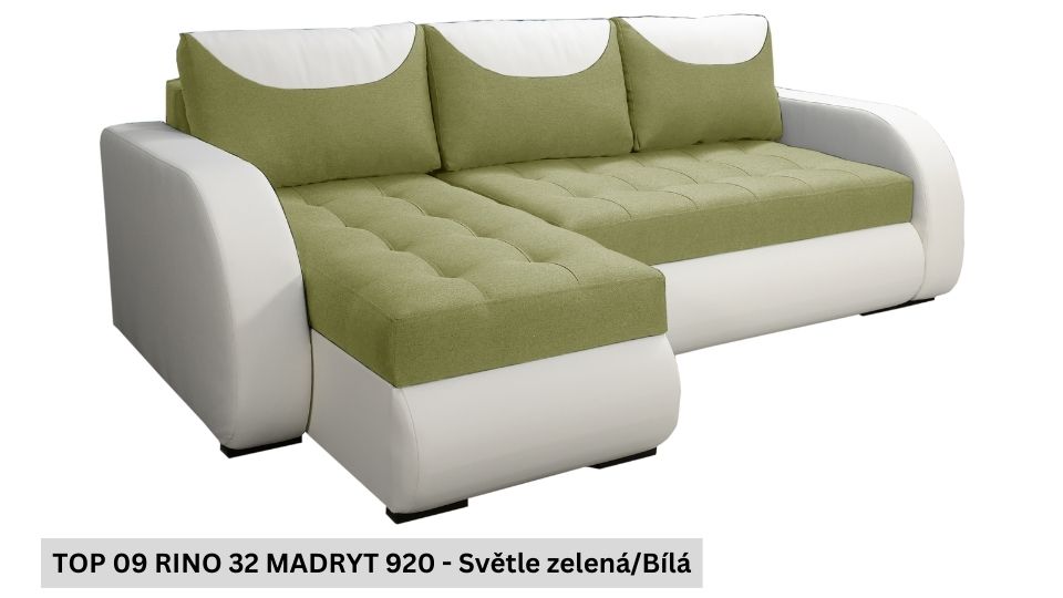 Produktové foto Rozkládací sedací souprava STRAKOŠ TOP 9 s úložným prostorem, rozkládací na spaní