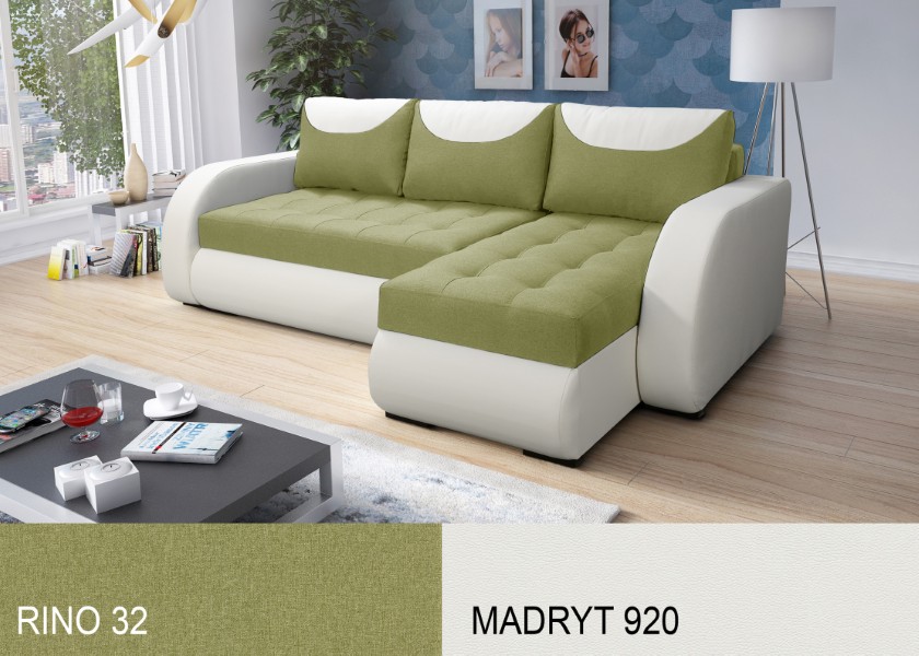 Produktové foto Rozkládací sedací souprava STRAKOŠ TOP 9 s úložným prostorem, rozkládací na spaní