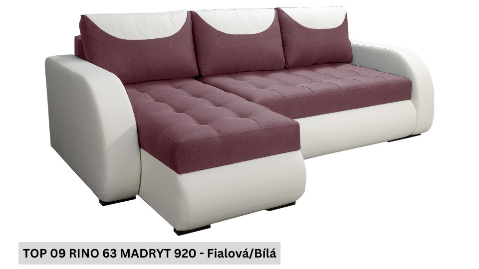 Produktové foto Rozkládací sedací souprava STRAKOŠ TOP 9 s úložným prostorem, rozkládací na spaní