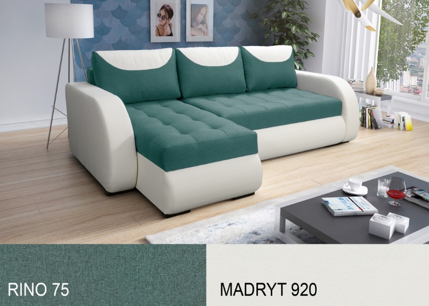 Produktové foto Rozkládací sedací souprava STRAKOŠ TOP 9 s úložným prostorem, rozkládací na spaní