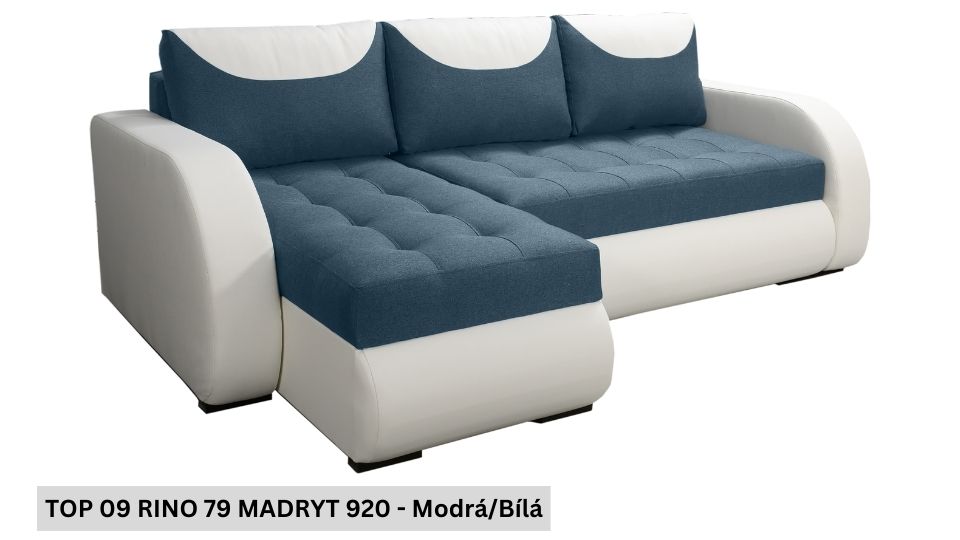 Produktové foto Rozkládací sedací souprava STRAKOŠ TOP 9 s úložným prostorem, rozkládací na spaní