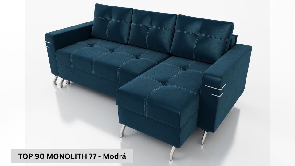 Rozkládací sedací souprava STRAKOŠ TOP 90 s úložným prostorem, rozkládací na spaní