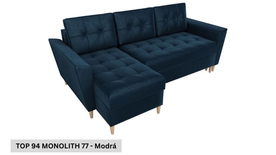 Rozkládací sedací souprava STRAKOŠ TOP 94 s úložným prostorem, rozkládací na spaní