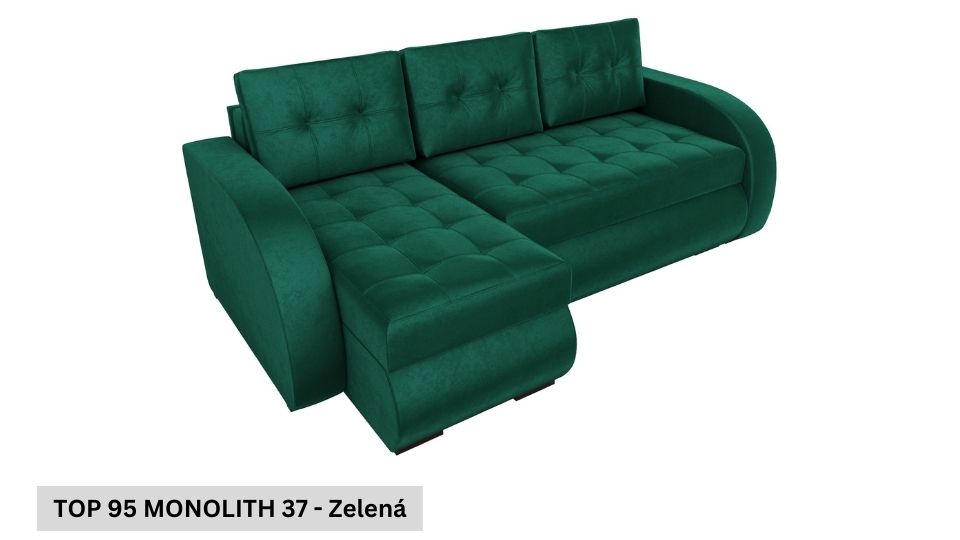 Rozkládací sedací souprava STRAKOŠ TOP 95 s úložným prostorem, rozkládací na spaní