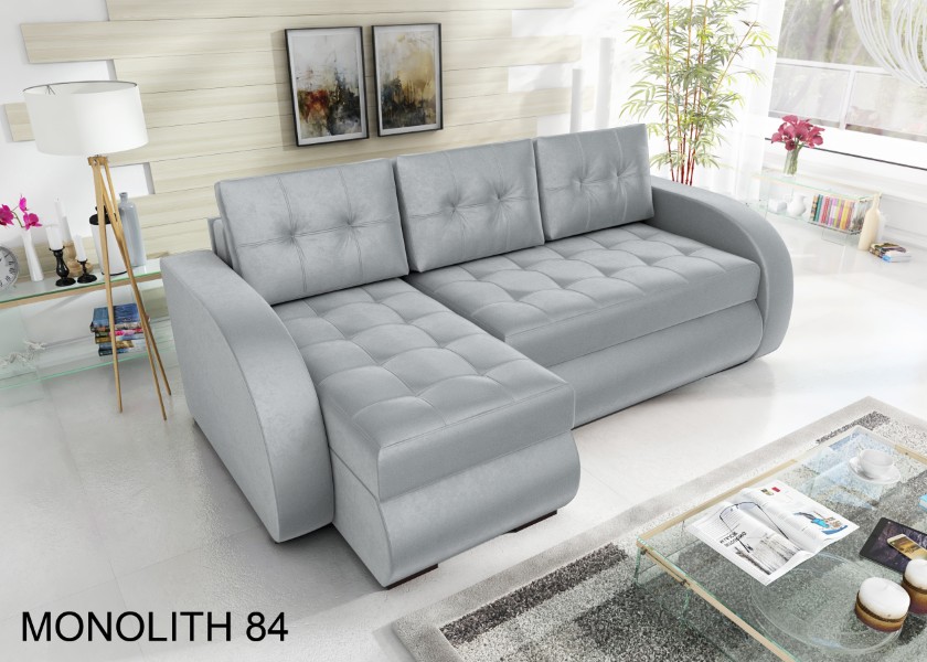 Produktové foto Rozkládací sedací souprava STRAKOŠ TOP 95 s úložným prostorem, rozkládací na spaní