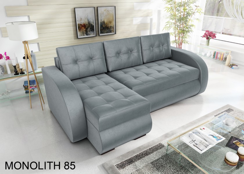 Produktové foto Rozkládací sedací souprava STRAKOŠ TOP 95 s úložným prostorem, rozkládací na spaní