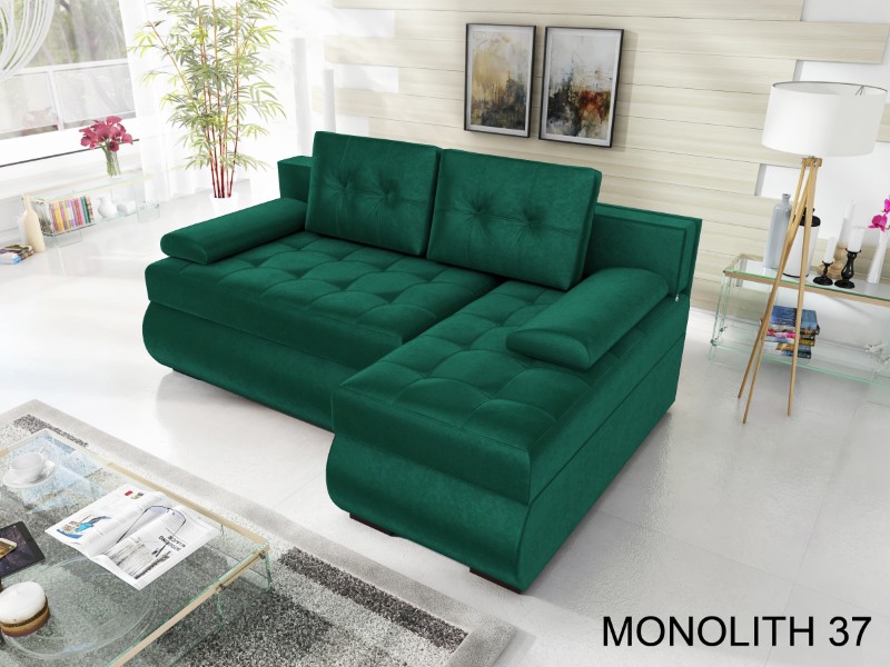 Produktové foto Rozkládací sedací souprava STRAKOŠ TOP 96 s úložným prostorem, rozkládací na spaní