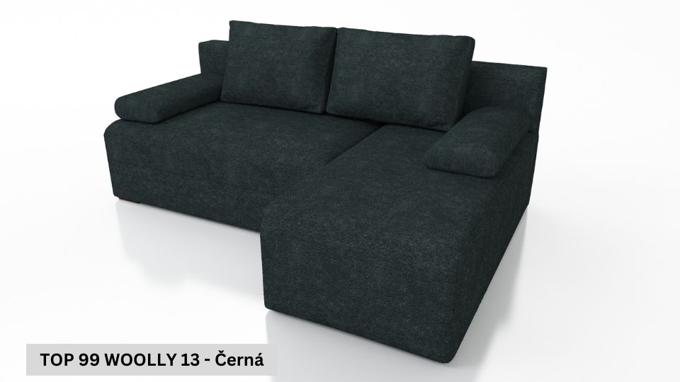 Rozkládací sedací souprava STRAKOŠ TOP 99 s úložným prostorem, rozkládací na spaní