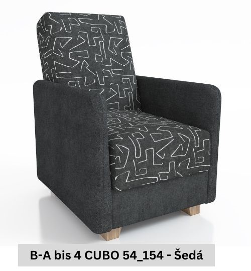 Produktové foto Křeslo STRAKOŠ B-A bis 4