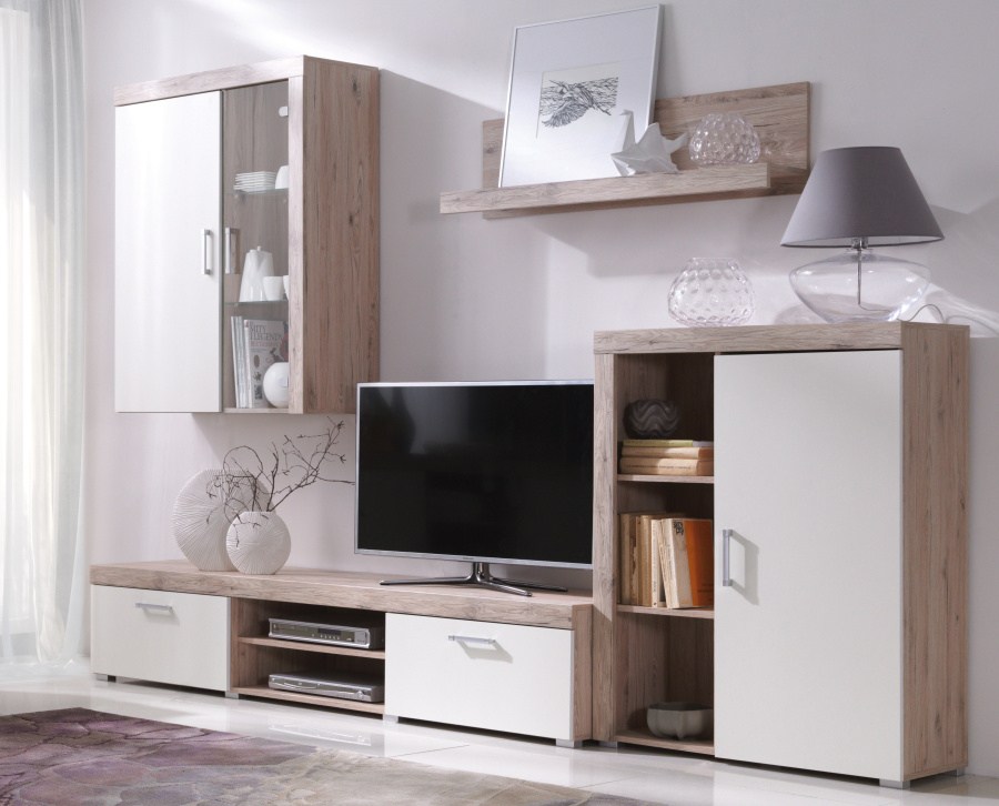 Obývací stěna STRAKOŠ S-01 san marino