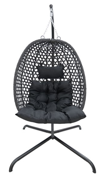 Závěsné křeslo STRAKOŠ LMN - Černá