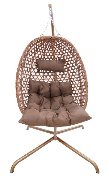 Závěsné křeslo STRAKOŠ LMN - Hnědá