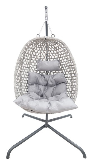 Závěsné křeslo STRAKOŠ LMN - Šedá