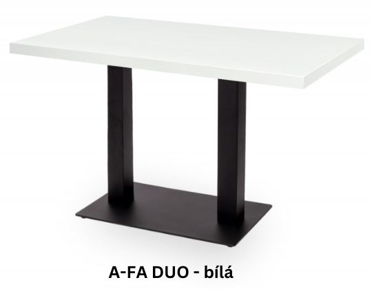 Kavárenský stůl STRAKOŠ A-FA DUO - dýha