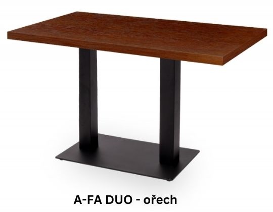 Produktové foto Kavárenský stůl STRAKOŠ A-FA DUO - dýha