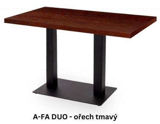 Produktové foto Kavárenský stůl STRAKOŠ A-FA DUO - dýha