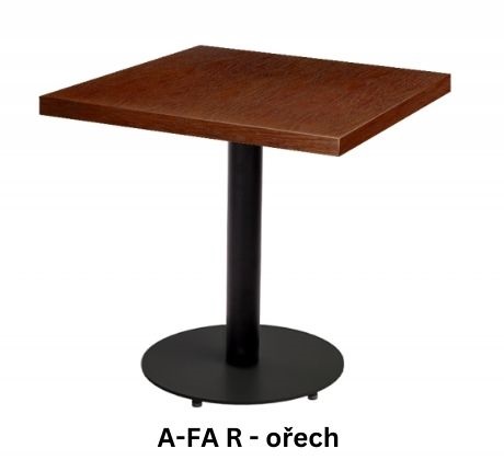 Produktové foto Kavárenský čtvercový stůl STRAKOŠ A-FA R