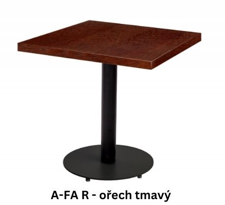 Produktové foto Kavárenský čtvercový stůl STRAKOŠ A-FA R