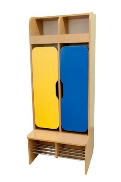 Šatní skříňka STRAKOŠ DUHA 2