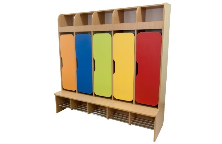 Šatní skříňka STRAKOŠ DUHA 5