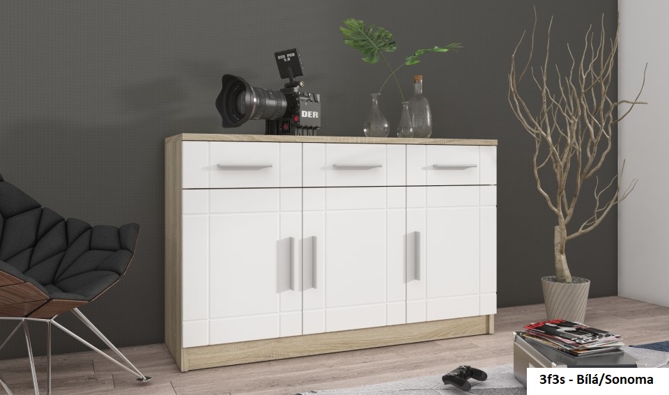 Komoda STRAKOŠ PAR 3F3S