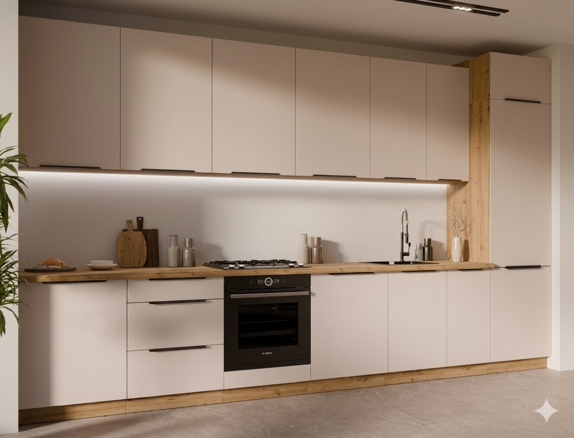 Kuchyňská linka STRAKOŠ S-LEA 390 cm