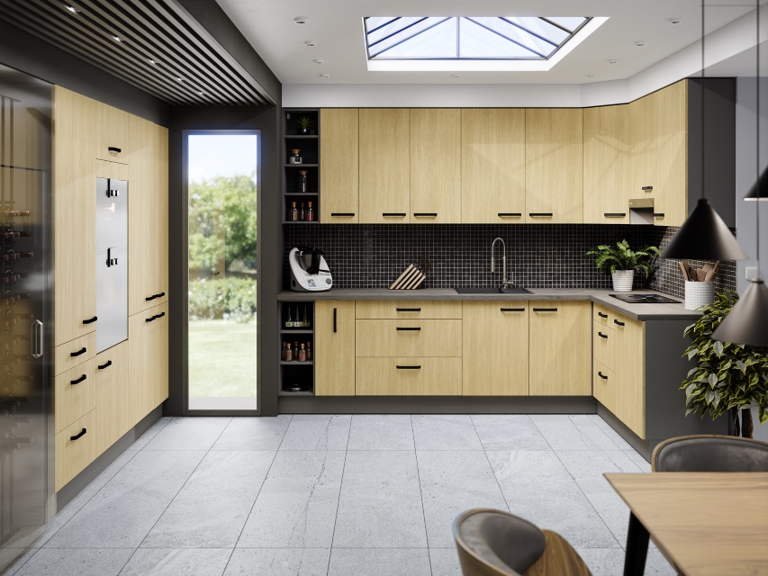 Kuchyňská linka rohová STRAKOŠ SCENÉRIA 02