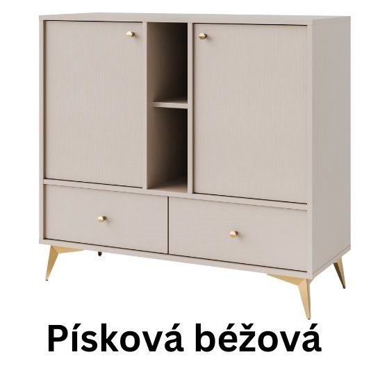 Produktové foto Komoda STRAKOŠ 825 TOK 1 2F 2S