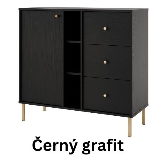 Produktové foto Komoda STRAKOŠ 824 TOK 2 1F 3S