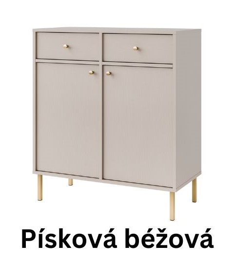 Produktové foto Komoda STRAKOŠ 826 TOK 2 2F 2S