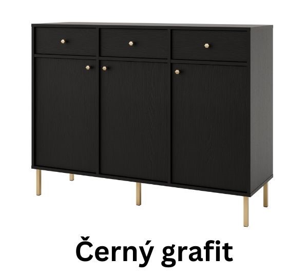 Produktové foto Komoda STRAKOŠ 827 TOK 2 3F 3S