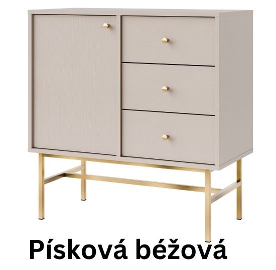 Produktové foto Komoda STRAKOŠ 814 TOK 3 1F 3S