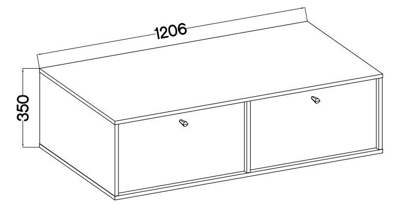 Produktové foto TV stolek STRAKOŠ 302 TOK 4 RTV 2K