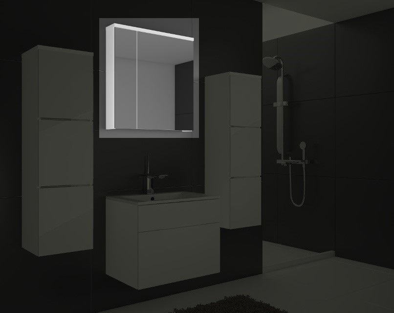 Koupelnová skříňka zrcadlová STRAKOŠ Porto 14