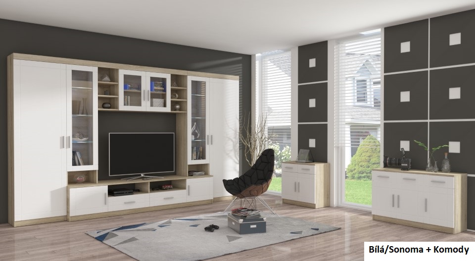 Produktové foto Obývací stěna STRAKOŠ PAR