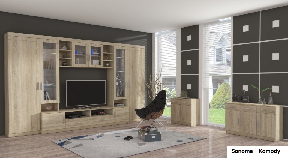 Produktové foto Obývací stěna STRAKOŠ PAR