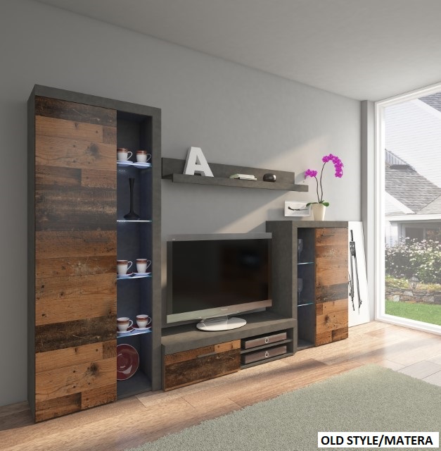 Produktové foto Obývací stěna STRAKOŠ RUM