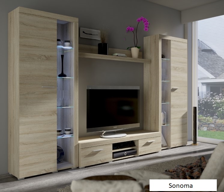 Produktové foto Obývací stěna STRAKOŠ RUM XL