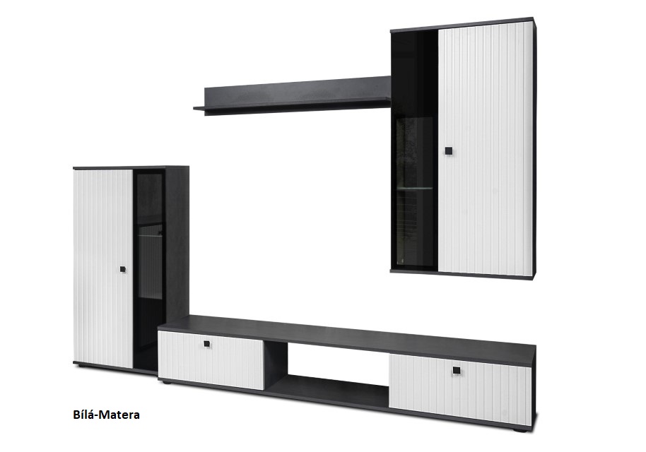 Produktové foto Obývací stěna STRAKOŠ SAL - LAMEL