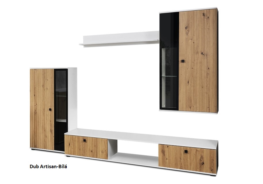 Produktové foto Obývací stěna STRAKOŠ SAL - LAMEL