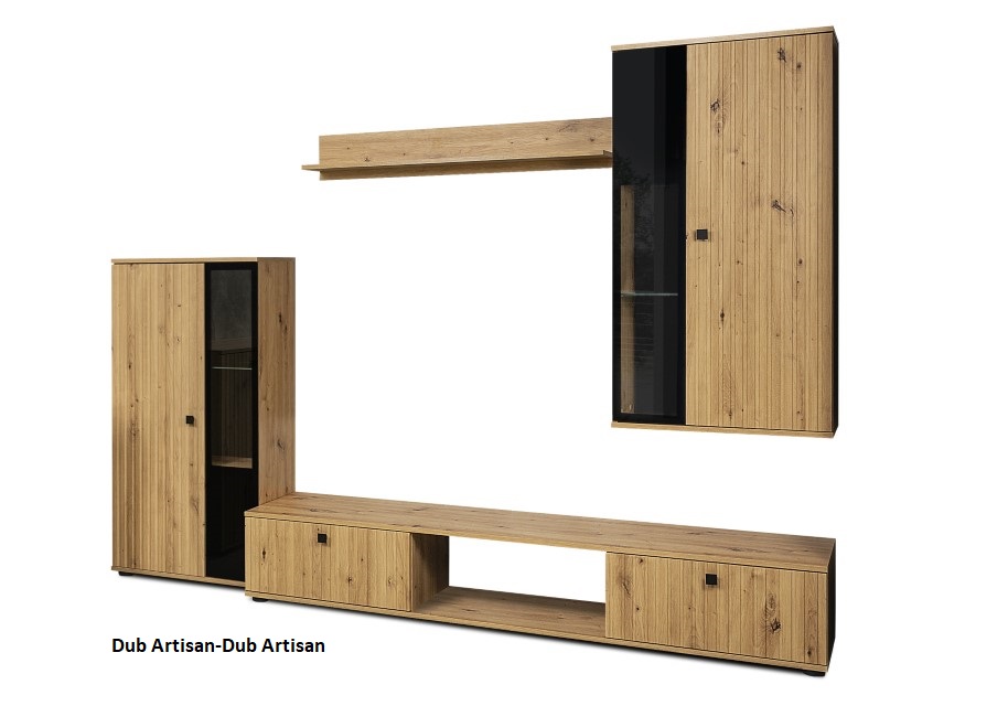 Produktové foto Obývací stěna STRAKOŠ SAL - LAMEL